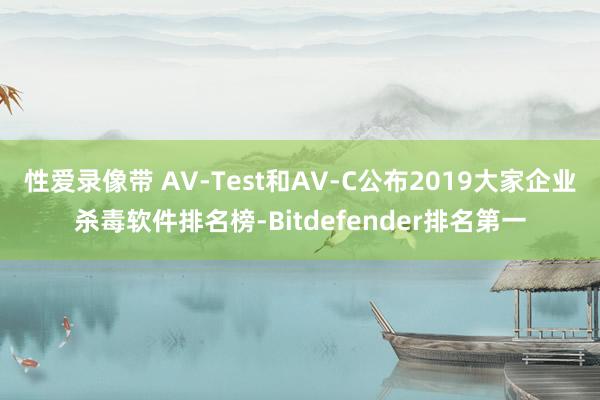 性爱录像带 AV-Test和AV-C公布2019大家企业杀毒软件排名榜-Bitdefender排名第一